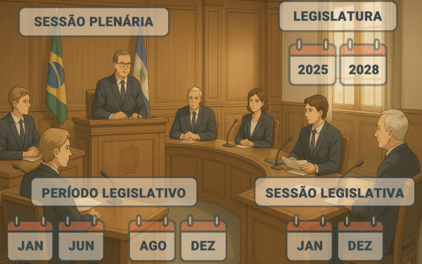 Sessão Plenária, Sessão Legislativa e Período Legislativo: entenda as diferenças